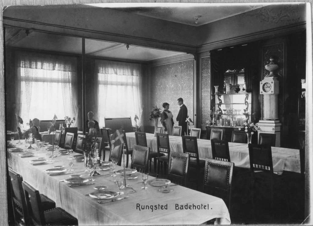 Rungsted Badehotel. Spisesalen 1922.